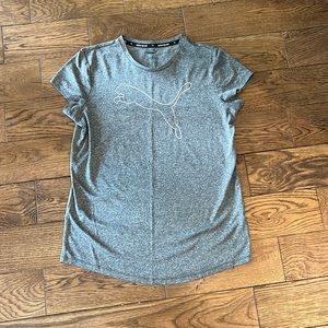 S Puma Gray Athletic Shirt